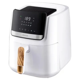 SENCOR SFR 6551WH bílá / Horkovzdušná fritéza / 1600W / 6.5 L / 80 - 200°C (41020406)