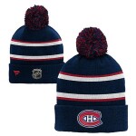 Outerstuff Dětská zimní čepice Montreal Canadiens NHL Cuffed Beanie With Pom