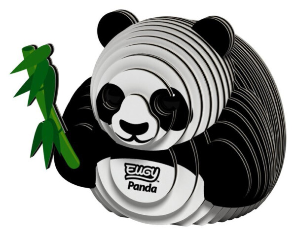 EUGY 3D kartonová skládačka - Panda