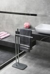 AWD Interior - Věšák na ručníky šedé terazzo Q-BATH 1567 AWD02341567