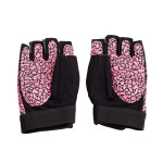 Gymnastické rukavice Pink/Gray W HMS RST03 r.S dámské NEUPLATŇUJE SE