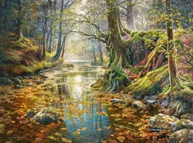 Castorland 200757 Puzzle Podzim v lese