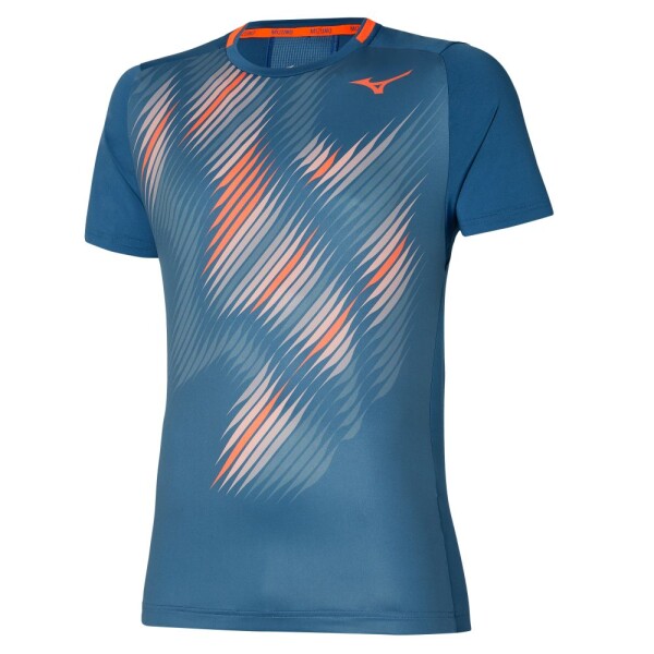 Běžecké tričko Mizuno Shadow Graphic Tee 62GAA00317 Velikost textilu: S