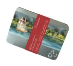 Hahnemühle Sada skicovacích pohlednic v kovovém boxu 10.5x14.8cm/hrubý/30 listů/230 g (10650000)