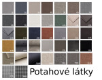 Židle Bos 4 Potahová látka - židle: Tkanina 23B, Barva podstavy: Černá