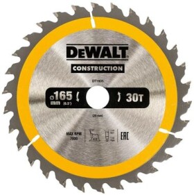 DeWALT DT1935 Pilový kotouč 160 x 20 mm 30 zubů ATB 10°