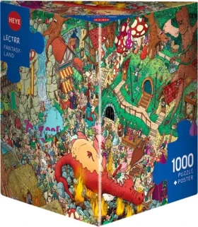 HEYE Puzzle Země fantazie