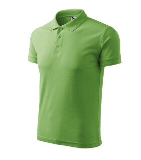 Pique Polo polokošile pánská trávově zelená 3XL