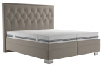 Boxspring Kerstin Matrace: Bez matrace, látka: Riviera 26