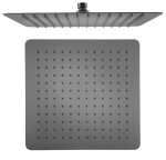 SAPHO - SLIM hlavová sprcha, 300x300, gun metal SL181GM