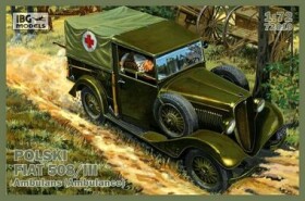 Models IBG Polski Fiat 508/III Ambulance 72010 1:72