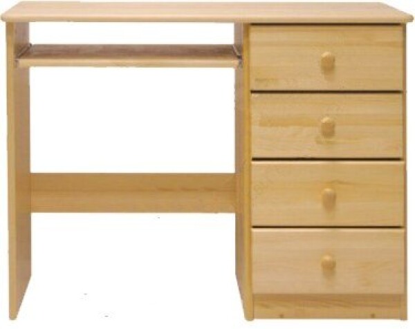 KLASA-NÁBYTEK.cz Psací stůl PS1103 - borovice - hl. 55 cm