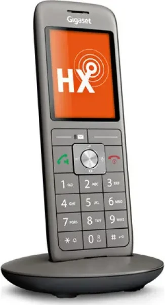 Gigaset CL660HX antracitová / Bezdrátové DECT sluchátko / 2,4" TFT displej / HD Voice (S30852-H2862-R101)