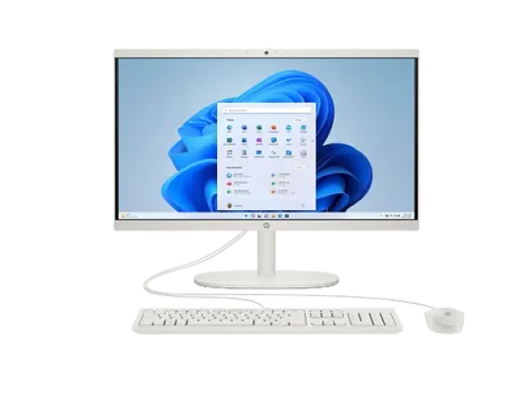 HP 22-dg0011nc AIO bílá / 21,5" FHD VA / Intel N100 / 8GB / 512GB SSD / Intel UHD Graphics / W11H (DK4E5EA#BCM)