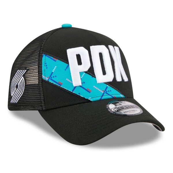 New Era Pánská kšiltovka Portland Trail Blazers NBA 2025-26 City Edition 9FORTY A-Frame Trucker