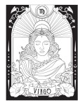 Creative Haven Astrology, antistresové omalovánky, Jessica Mazurkiewicz