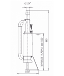 SIGMA PUMPY Sigma EFRU-16-8-GU 5/4" nerez, kalové čerpadlo