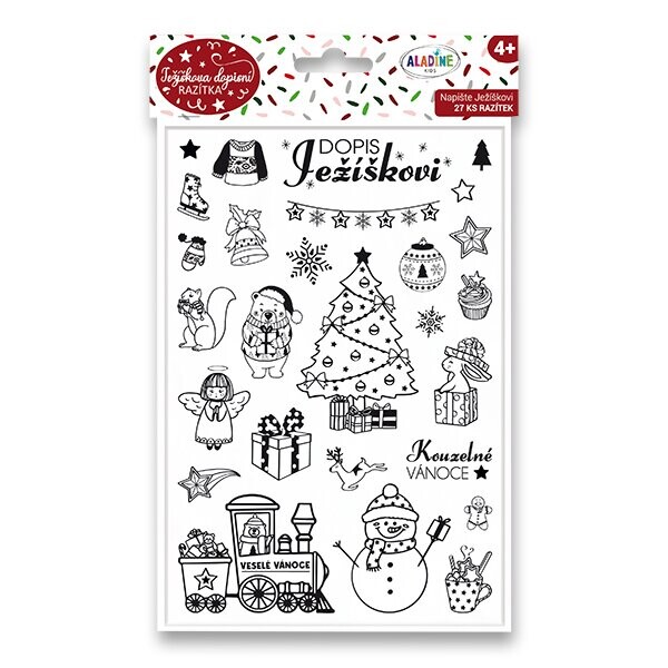 Aladine Razítka Stampo Christmas Dopis Ježíškovi