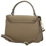 Módní dámská koženková kabelka do ruky Andresa, béžová