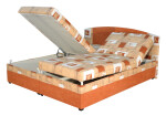 Čalouněná postel Marianna 180x200 oranžová