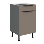 Spodní skříňka Aria ANT 50 D 1F 1S BB - Premium Box Barva korpusu: Antracit, Barva dvířek: GR - Graphite AFM