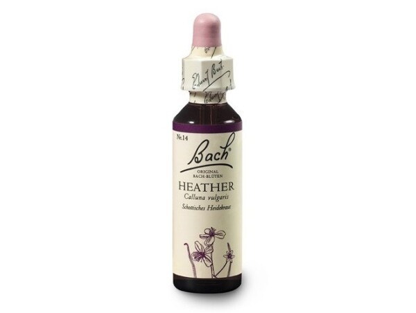 Vřes obecný (Heather) 20 ml - Bachovy esence Dr.Bach