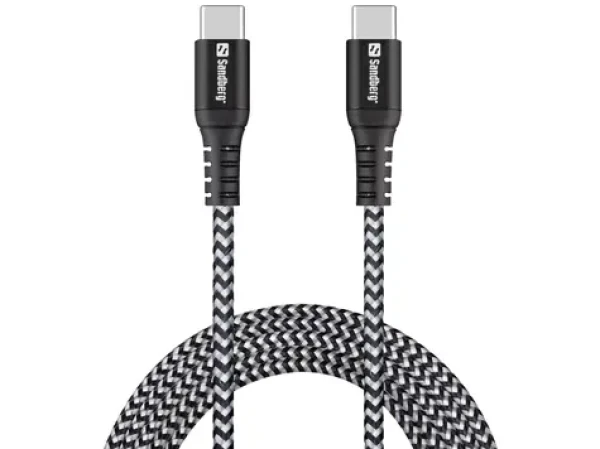 Sandberg Survivor USB-C Cable 2M 100W / nabíjecí kabel USB-C na USB-C