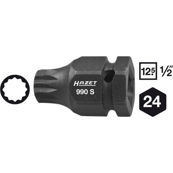 Hazet HAZET rázový nástrčný klíč 1/2 990S-14