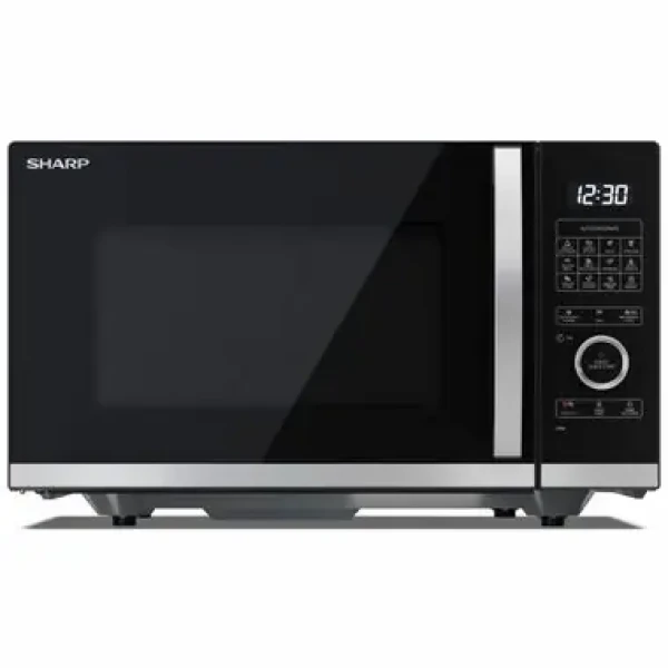 Rozbaleno - SHARP YC-QG254AE-B černá / Mikrovlnná trouba / gril / 900W / 25L / rozbaleno (YC-QG254AE-B.rozbaleno)