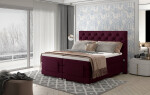 Boxspring Clover Rozměr: 140 x 200 cm, látka: Dora 21