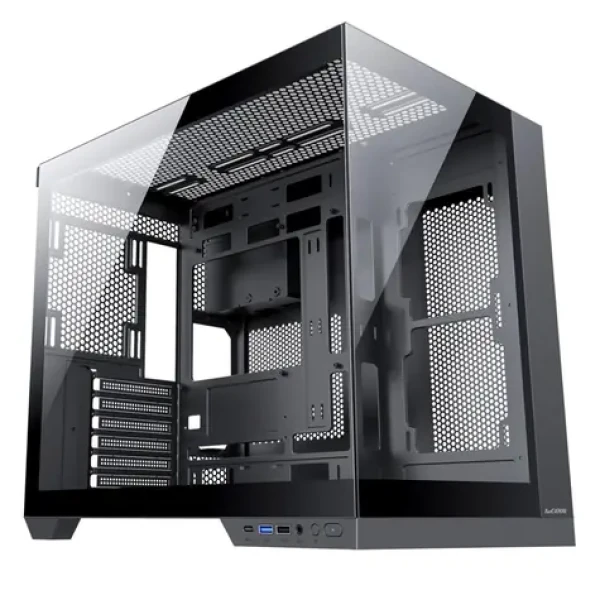 1stCOOL DREAMER černá / PC skříň / Mid Tower / USB 3.0 / USB-C (CT-DREAMER-AU-USB3-C)