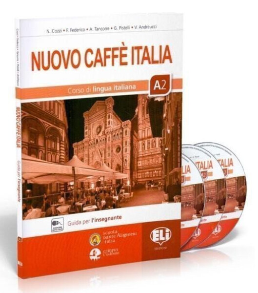 Nuovo Caffe Italia 2 - Guida per l´insegnante + 2 audio CDs - Nazzarena Cozzi