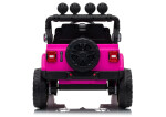 Mamido Elektrické autíčko Jeep Rubicon 24 V 2x200 W růžové