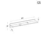 Police Gumi G5/G9 Barva korpusu: Antracit, Varianta: 110 cm