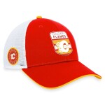 Fanatics Pánská kšiltovka Calgary Flames Draft 2023 Podium Trucker Adjustable Authentic Pro