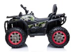 Mamido Dětská elektrická čtyřkolka 4x4 Spyder lakovaná maskáčová