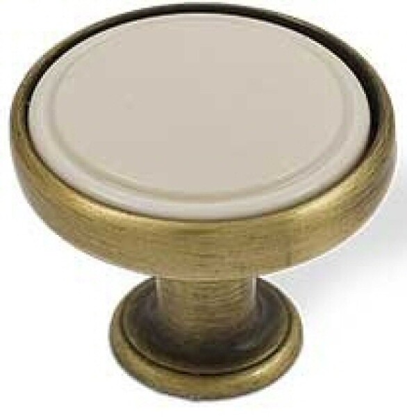 Siro Nábytková knopka 1971 staromosaz (S14019)