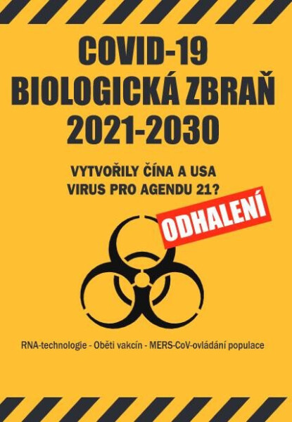 COVID-19 Biologická zbraň 2021-2030: