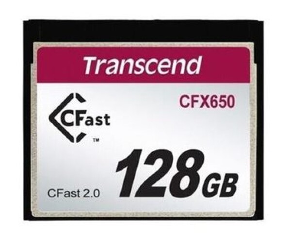 Transcend CFast 2.0 CFX650 128GB / paměťová karta / MLC (TS128GCFX650)