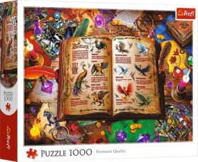 TREFL Puzzle Atlas fantastických ptáků