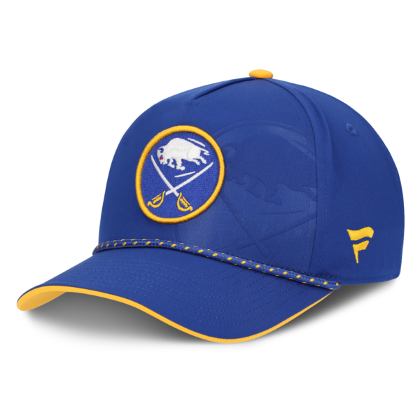 Pánská kšiltovka Buffalo Sabres NHL Fanatics Royal On Stage Podium Draft 2026 A-Frame Adjustable