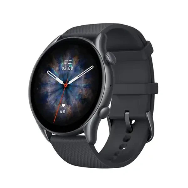 Amazfit GTR 3 Pro Black / 1.45 AMOLED / BT / 5 ATM / Android 7+ iOS 12+ (6972596103622)