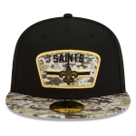 New Era Pánská kšiltovka New Orleans Saints NFL 2021 On-Field Salute to Service 59FIFTY Fitted Velikost: 7 3/4