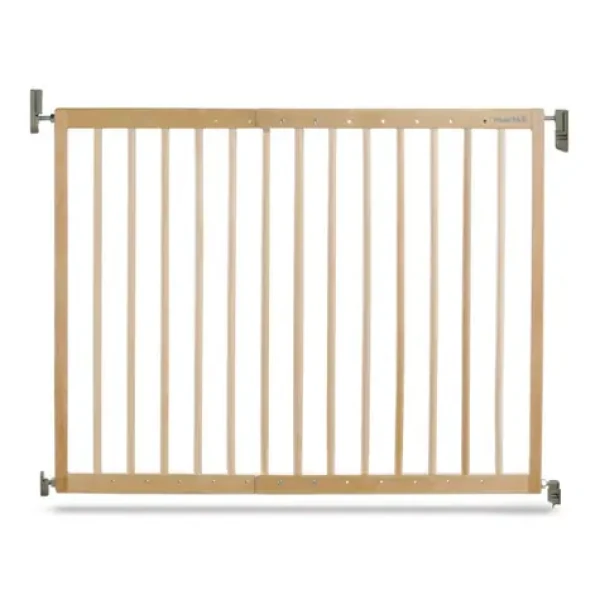 Munchkin Dětská zábrana s posuvnou šířkou dřevo (35019090114500)