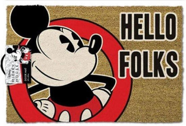 Rohožka Mickey Mouse (Hello Folks) - Pyramid