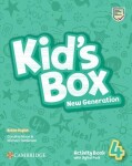 Kid´s Box New Generation 4 Activity Book with Digital Pack British English - Caroline Nixon
