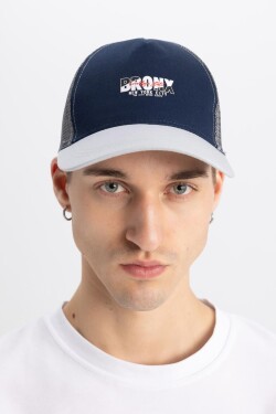 DEFACTO Men's Embroidered Woven Baseball Basketball Cap