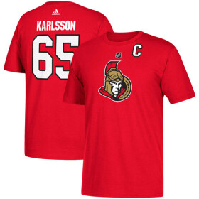 Adidas Pánské Tričko #65 Erik Karlsson Ottawa Senators Velikost: M