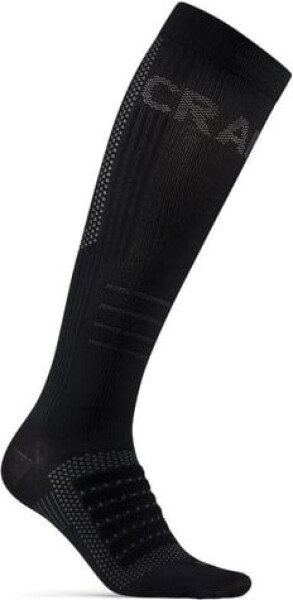 Craft ponožky ADV Dry Compression růžová Černá - Běžecké kompresní podkolenky CRAFT ADV Dry Compression - černé Velikost textilu: 37-39
