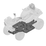 Plastový ochranný kryt podvozku CFMOTO X520 G2-krátká verze 2023-2025